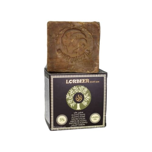 Алеппское мыло «Lorbeer» с лавровым маслом 5%, 180 гр. от производителя LORBEER Co. купить в интернет-магазине «Зеленщик».