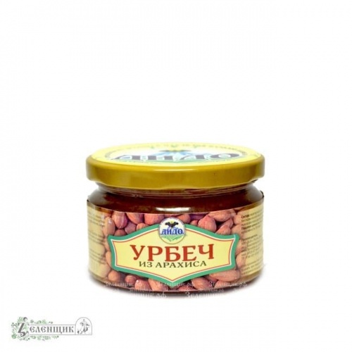 Урбеч из арахиса, 250 гр. от производителя  купить в интернет-магазине «Зеленщик».