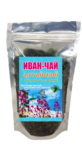 Иван-чай ферментированный листовой "Живой кедр", 50 гр. от производителя  купить в интернет-магазине «Зеленщик».