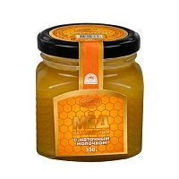 Мёд алтайский с маточным молочком, 330 гр. от ООО «Алтайская компания «Медовый край» в интернет-магазине «Зеленщик»