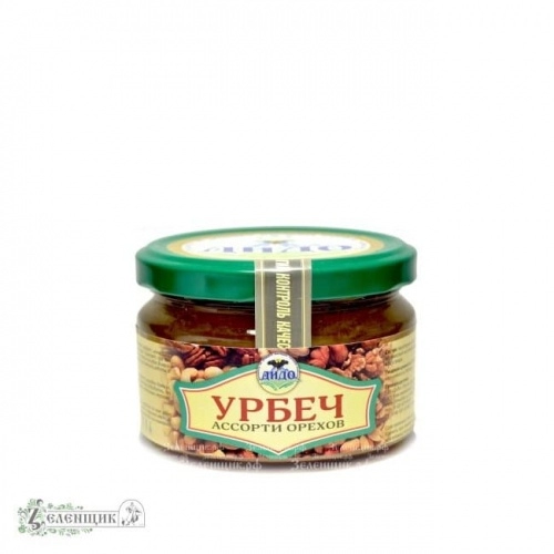 Урбеч из ассорти орехов "РИГУ", 250 гр. от производителя КФХ «Дидо» купить в интернет-магазине «Зеленщик».