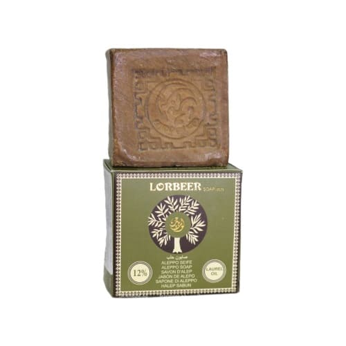 Алеппское мыло «Lorbeer» с лавровым маслом 12%, 180 гр. от производителя LORBEER Co. купить в интернет-магазине «Зеленщик».