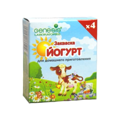 Закваска «Йогурт» GENESIS от производителя Генезис Лаборатории ООД купить в интернет-магазине «Зеленщик».