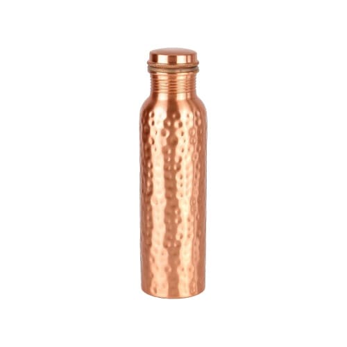 Медная бутылка для воды Dr. Brass (TY-M05) 900 мл. от производителя Mahavir Impex купить в интернет-магазине «Зеленщик».