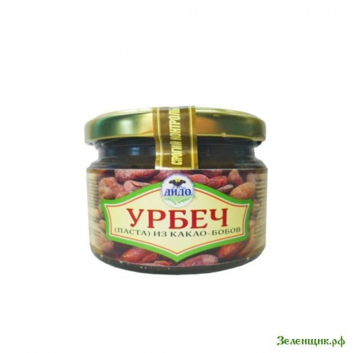 Урбеч из какао-бобов (300 гр.) от производителя  купить в интернет-магазине «Зеленщик».