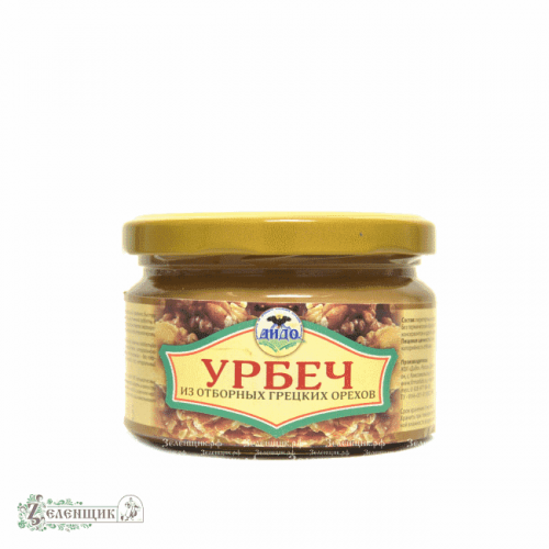 Урбеч из грецкого ореха, 250 гр. от производителя КФХ «Дидо» купить в интернет-магазине «Зеленщик».