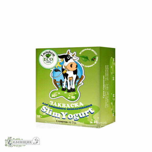 Закваска Laсtofеrm ECO Йогурт «SlimYogurt» от производителя BIOCHEM s.r.l. купить в интернет-магазине «Зеленщик».
