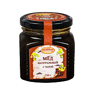 Мёд натуральный с экстрактом чаги 330 гр. от ООО «Алтайская компания «Медовый край» в интернет-магазине «Зеленщик»